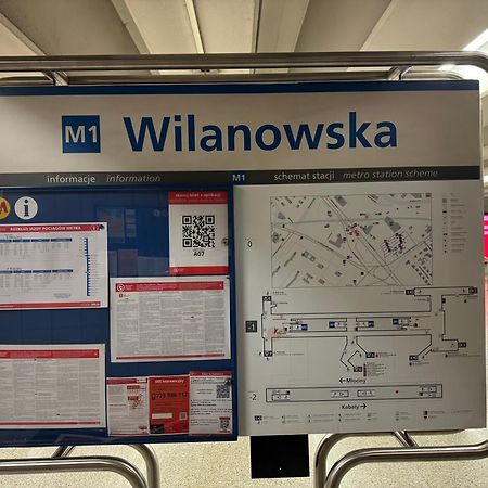 Metro Wilanowska Aparts وارسو المظهر الخارجي الصورة